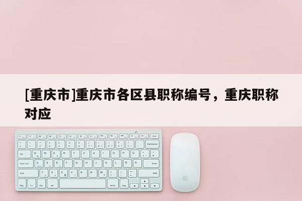 [重慶市]重慶市各區(qū)縣職稱編號，重慶職稱對應(yīng)