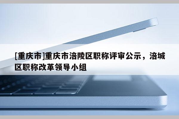 [重慶市]重慶市涪陵區(qū)職稱(chēng)評(píng)審公示，涪城區(qū)職稱(chēng)改革領(lǐng)導(dǎo)小組